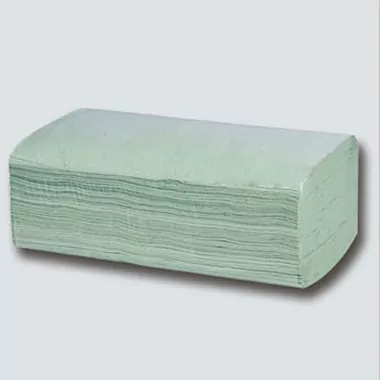 Grøn V-fold håndklæder